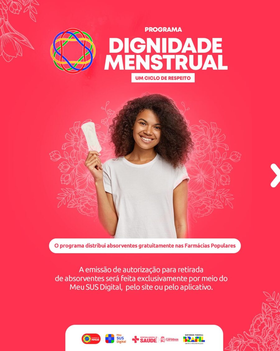 Absorventes gratuitos pelo SUS: Veja como adquirir os seus