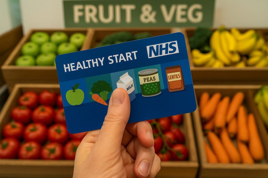 🥕 Comida Saludable Gratis con la Tarjeta Healthy Start
