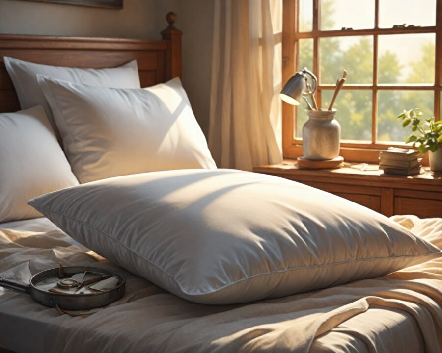 Como manter travesseiros limpos e livres de ácaros