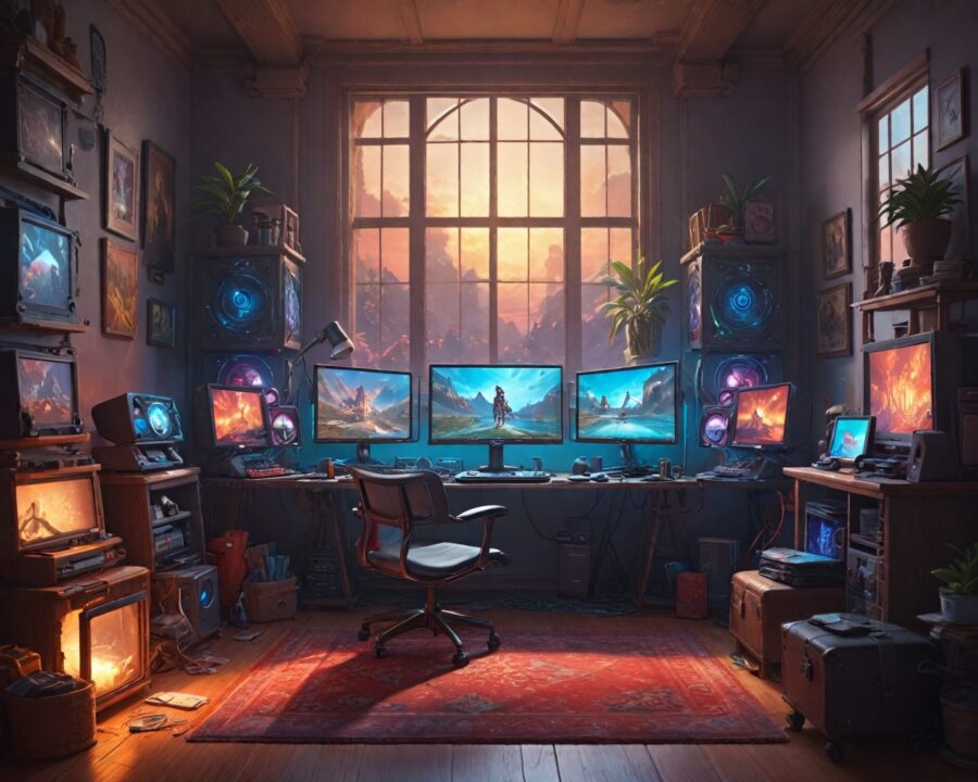 Como montar um setup gamer incrível sem gastar muito